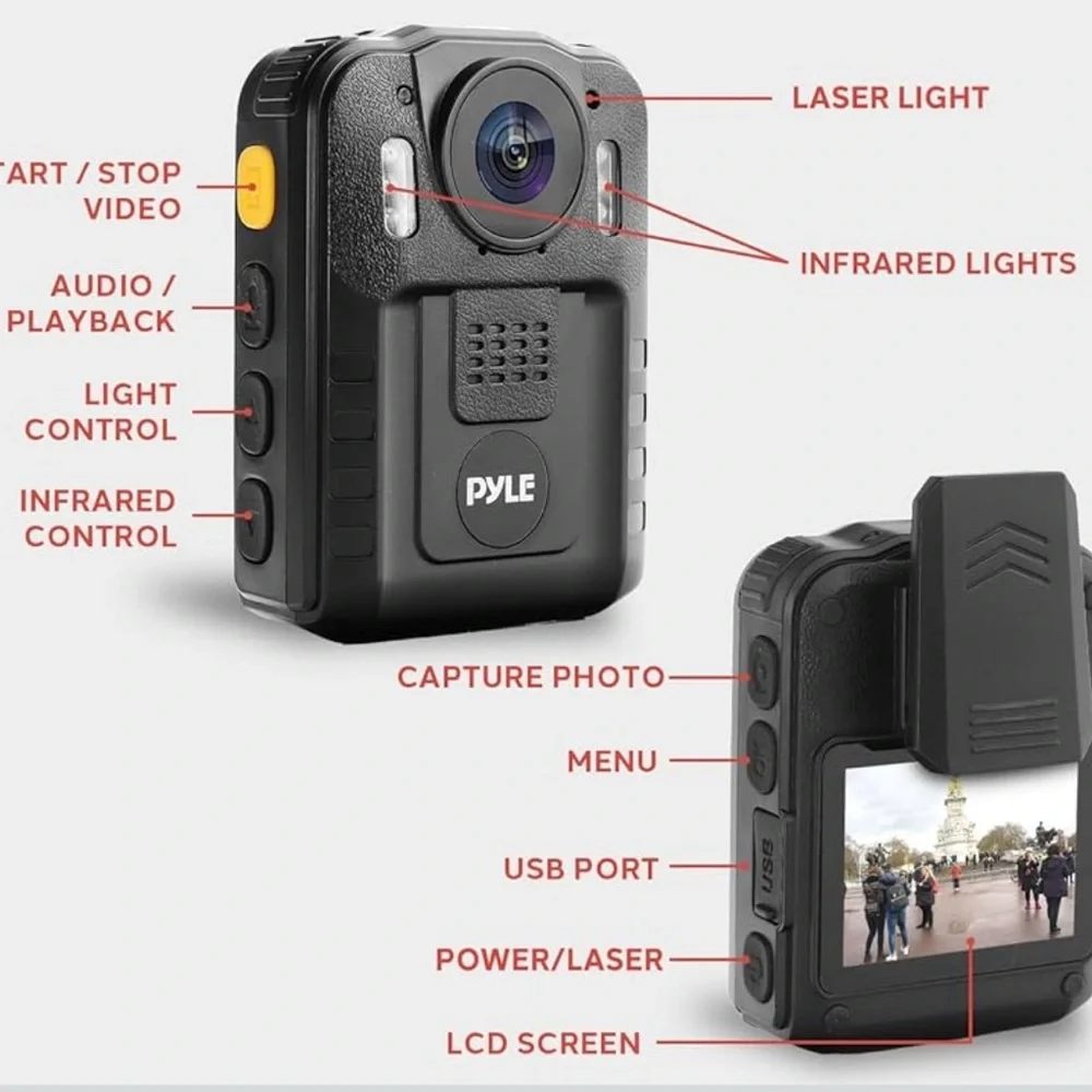 Black Wearable Camera - Picture 2 of 7